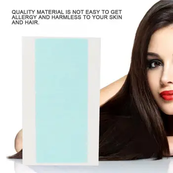 

5 Sheets 60pcs Hair Tape Adhesive Glue 4cm*0.8cm Double Side Tape Waterproof For Lace Hair Extension Tools