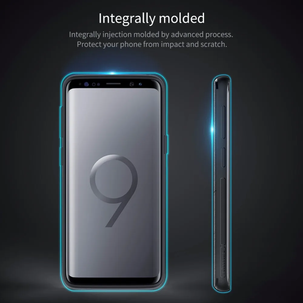 NILLKIN Magic чехол для samsung Galaxy S9 5," с магнитной функцией матовая задняя крышка телефона для samsung Galaxy S9 Plus 6,2"