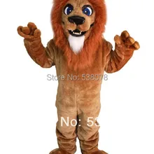 Лидер продаж плюшевый Лев Маскоты cadult диких животных Стиль Карнавал партия Cosply Маскоты te костюм нарядное платье EMS sw998
