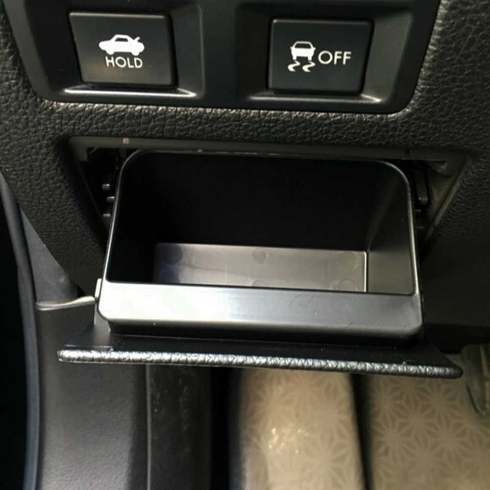 Car Fuse Box Armrest Storage Box Coin Cards Box Tray Holder for Subaru XV Forester Impreza Outback Legacy WRX STi-in Interior Mouldings from Automobiles ...