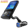 ALLSOME – transmetteur FM Bluetooth QC3.0, chargeur USB pour voiture, lecteur MP3 avec écran LCD 1.8 pouces, modulateur FM, Kit mains libres ► Photo 1/6