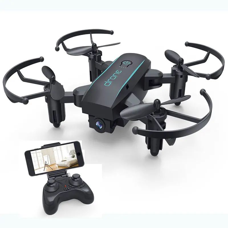 Складной Дрон с камерой HD RC Квадрокоптер 2 4G 720P Wifi FPV камера селфи высота удержания