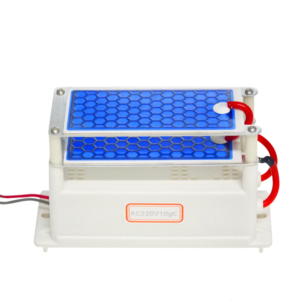 

Portable Ozone Generator 220V/110V 10g Double Sheet Ceramic Plate Integrated Ozone Generator Water Air Ozonizer