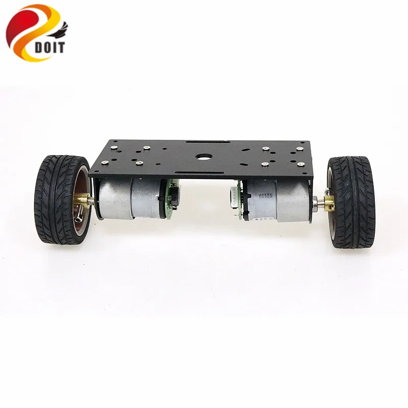 2wd Two Rounds of Self-balancing DC 12V Motor Car Two-wheel Balancing Car Smart Chassis Kit