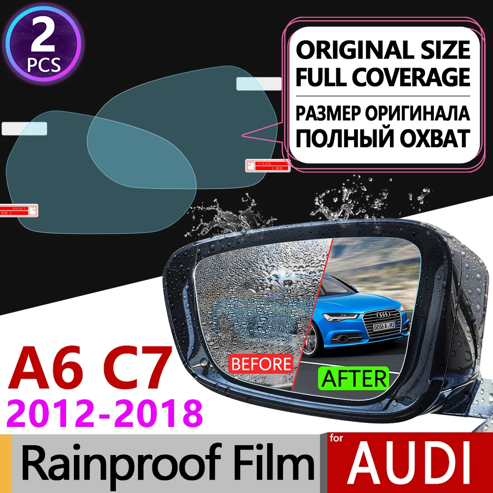 2 шт. противотуманная пленка для Audi A6 C7 2012 - 2018 4G | Автомобили и мотоциклы