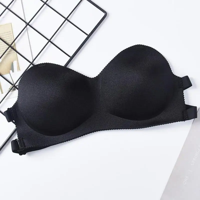 

Sexy Strapless Bras Underwear for Women Push Up Lingerie Seamless Invisible Bralette Wire Free Brassiere Underwear With Strap
