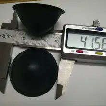 2 шт. OD: 41 мм 41,5 мм НЧ-динамик Форма: warhead, пуля, снаряд нос спикер пылезащитный колпачок из бумаги