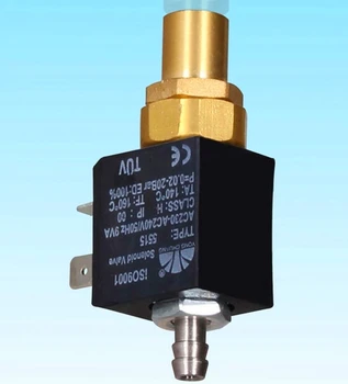 

AC 110V Normally Open N/O Micro Miniature 1.5mm Brass Water Steam Gas water 2 Position 2 Way Solenoid Valve