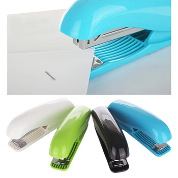 

FangNymph Portable Kawaii Mini Dolphin Stapler Set Cartoon Paper Binder Within Staples Office School Accessories Binding