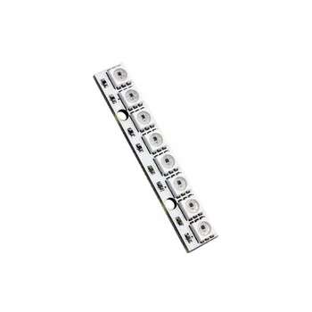 

WS2812 WS 2811 5050 RGB LED Lamp Panel Module 5V 8-Bit Rainbow LED Precise