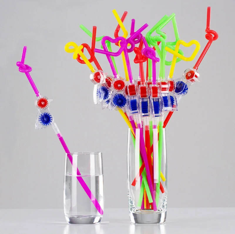10pcs/lot Creative PP Drinking Straws Cute Fun Bird Shape Curved Elongated Scalable DIY Hard Straw For Birthday Party | Дом и сад