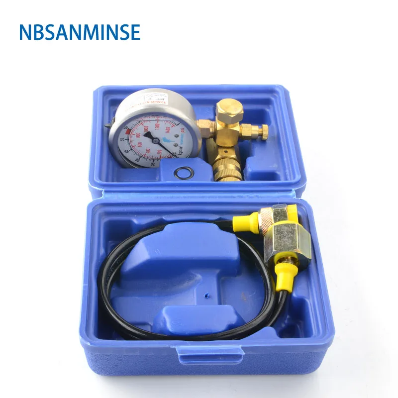 NBSANMINSE SMT02 gague диаметр 63 мм трубка G 3/8 м 5/8 азот Mig Tig разбивающий молоток зарядные