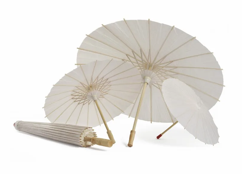 Buy Wedding Bride Pure White Oil Paper Umbrella Paper Umbrellas Photo Prop DIY