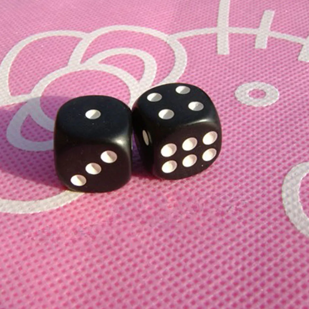 Deluxe Dice Роллинг кости закругленные игральные кости стимулирования забавно 12 мм 10 шт вечерние клуб бар