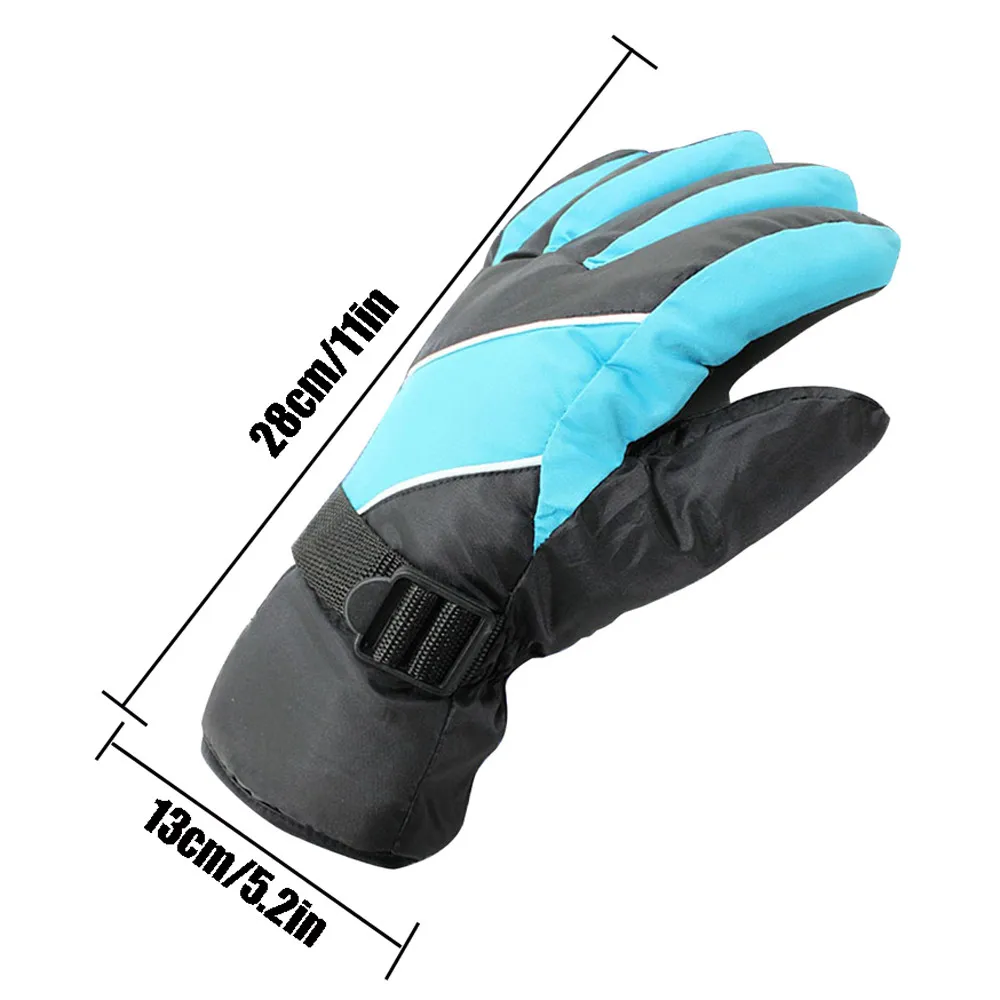 1 пара мужские зимние теплые водонепроницаемые ветрозащитные перчатки из полиэстера-30 градусов для сноуборда, лыжные спортивные перчатки OC19