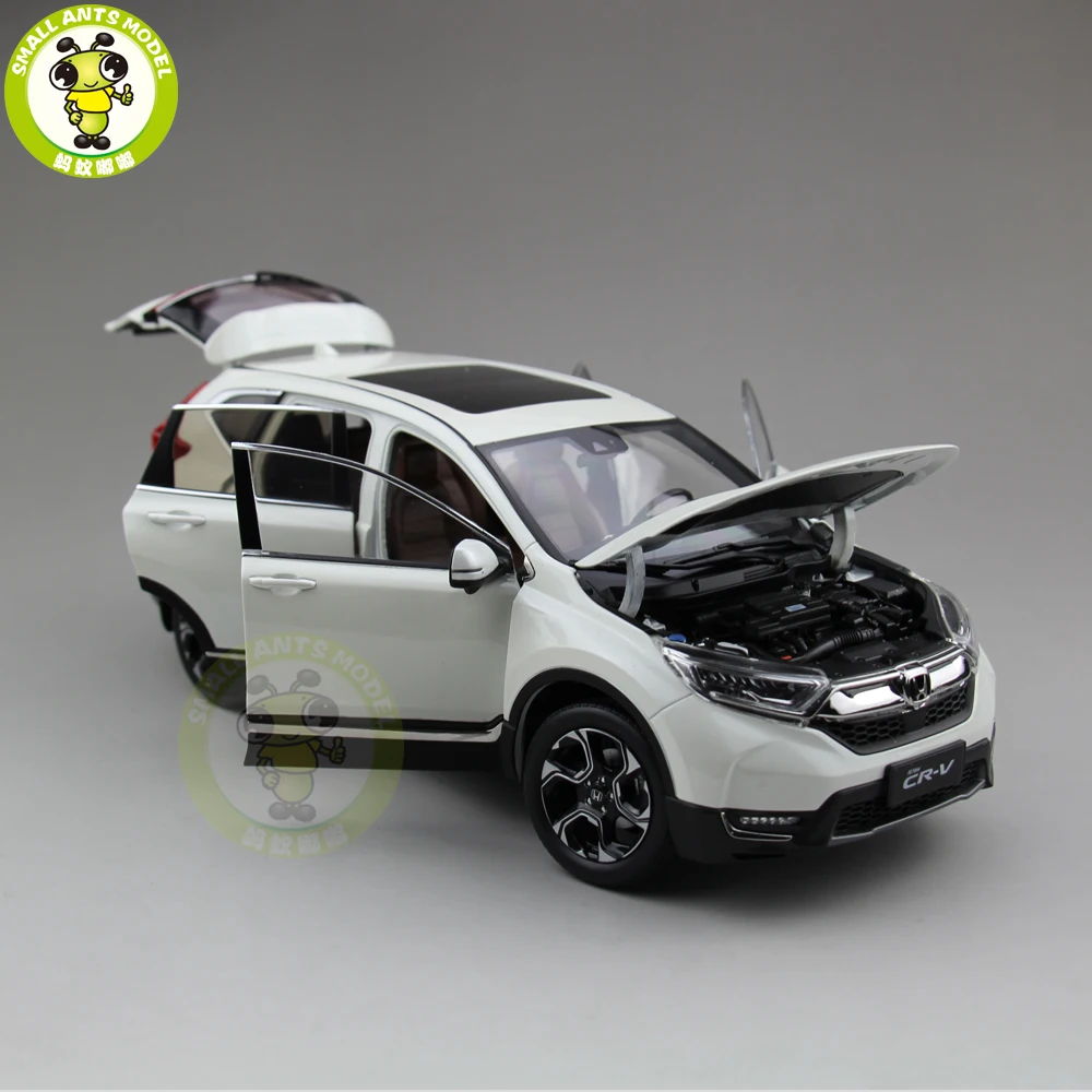 1/18 все новые CRV CR-V SUV литая модель металлический автомобиль внедорожник модель игрушки для детей мальчик девочка подарок коллекция хобби белый
