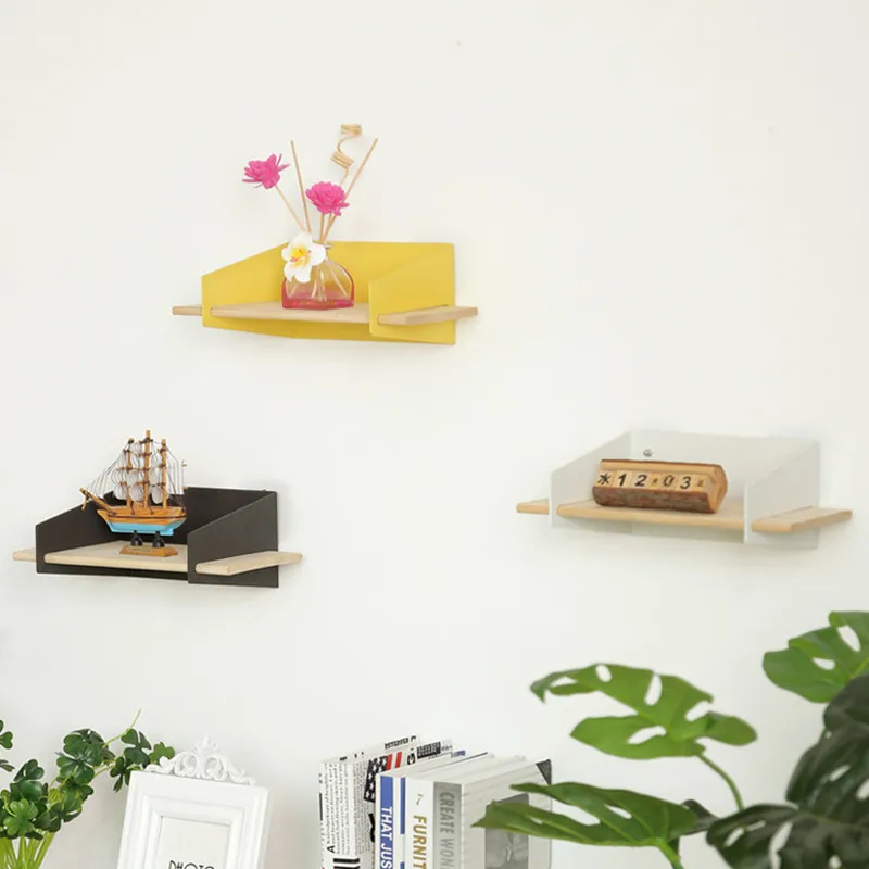 المعادن الخشب جدار تخزين الرف الحديثة متعددة الوظائف شنقا الحديد الزخرفية التشطيب الرف ديكور المنزل أشتات منظمة المعادن الخشب جدار تخزين الرف الحديثة متعددة الوظائف شنقا الحديد الزخرفية التشطيب الرف ديكور المنزل أشتات منظمة