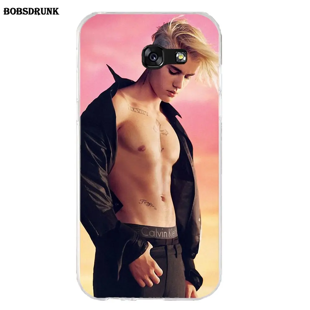 Nudo Justin Bieber Pop Star Fasion TPU Print Phone Cover Case For Samsung Galaxy A3 A5 A7 J1 J2 J3 J5 J7 2015 2016 2017