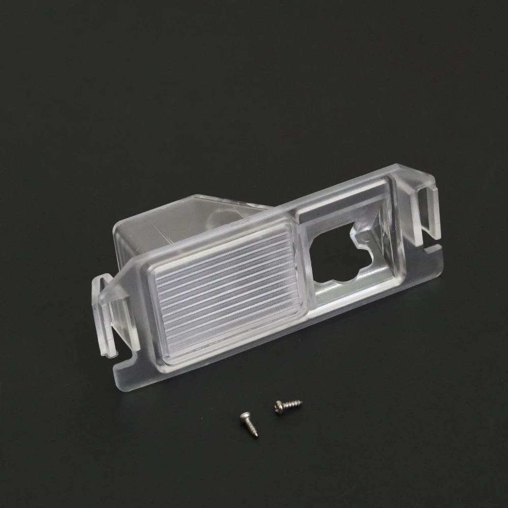 Car Rear View Camera Bracket License Plate Lights Housing Mount for