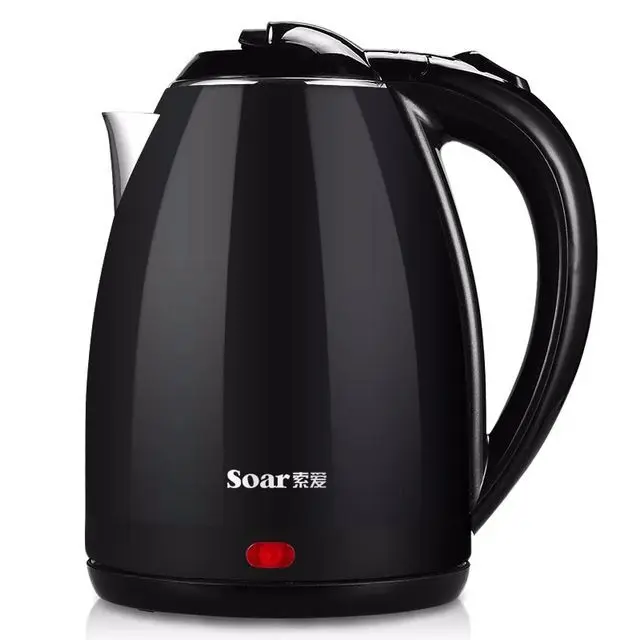 

Soar CL-A98 Food Grade 304 Stainless Steel Electric Kettle Household Hot Kettle Double-deck Power Off Tea Pot