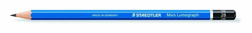 Staedtler люмограф Графитовые Карандаши для рисования G20 20 градусов 9H 8H 7H 6H 5H 4H 3H 2H F HB B 2B 3B 5B 6B 7B 8B