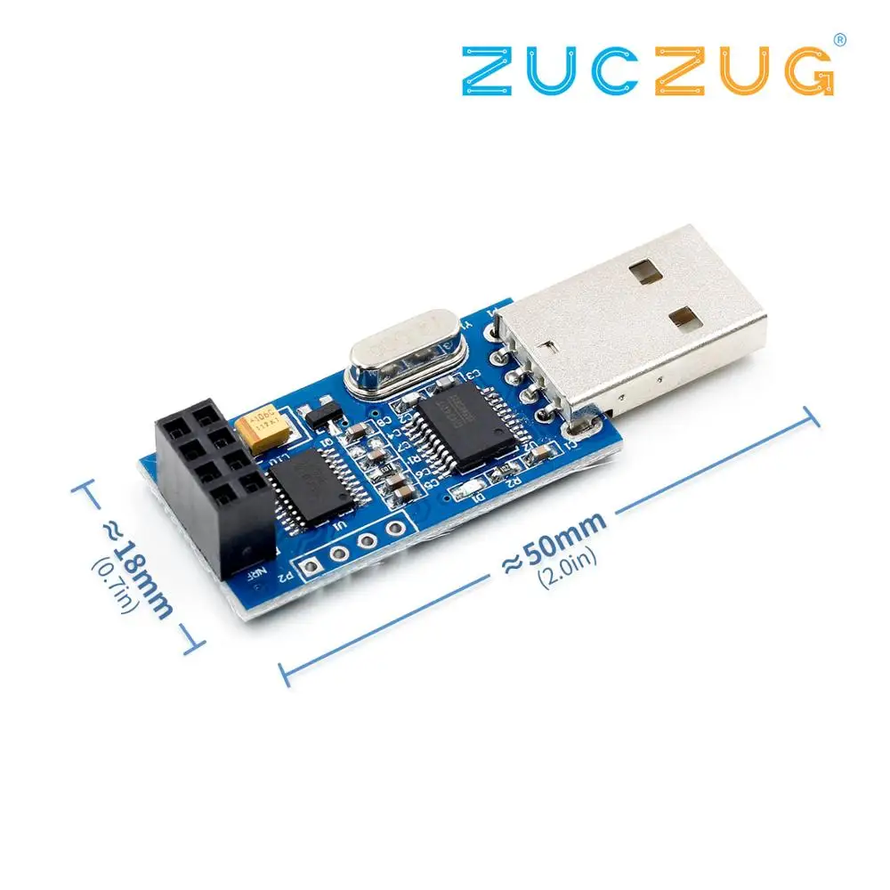 

USB to NRF24L01 Converter CH340 USB Wireless Serial Port Module Data Acquisition Module