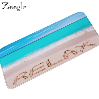 

Zeegle 3D Printed Doormat Anti-slip Home Rug Floor Mats for Bed Room Carpet Kitchen Mat Home Decor Door Mat