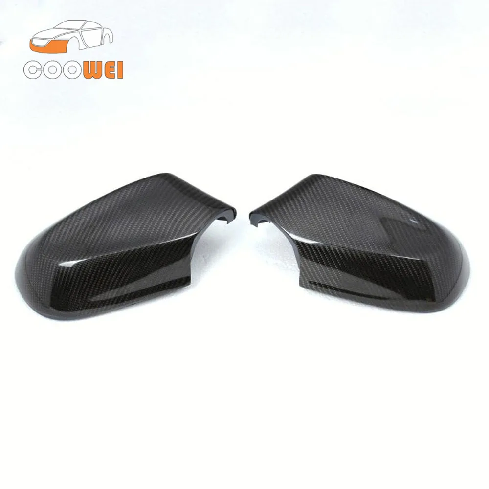 

Add on style E87 mirror carbon fiber mirror cover car covers for BMW 1 series E87 2010 2011 2012 2013
