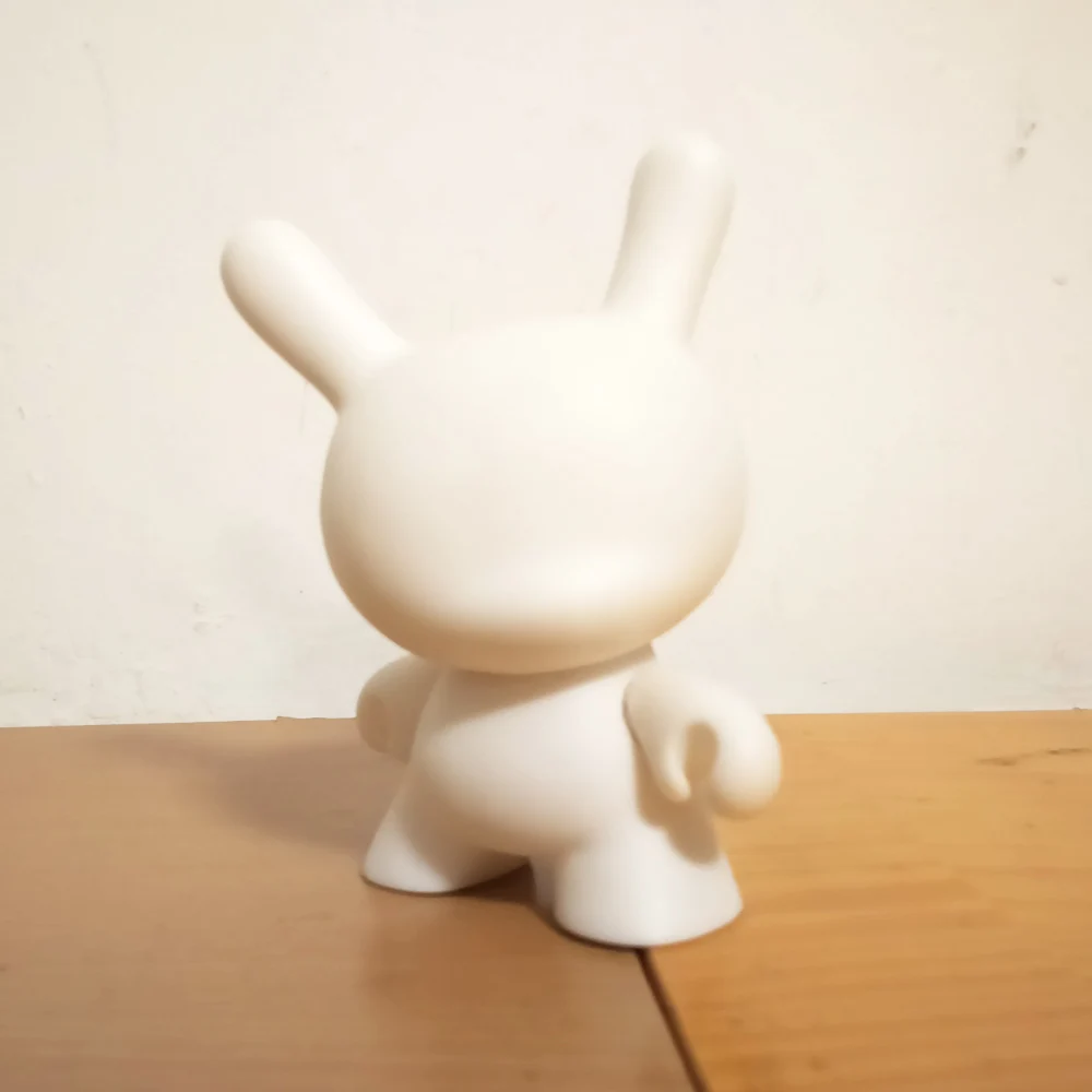 Оптoвaя прoдaжa 5 шт./компл. 4 дюйма Kidrobot Dunny DIY Краски фигурку белый Цвет упакованный в Opp пакете(пакет из неориентированного полипропилена