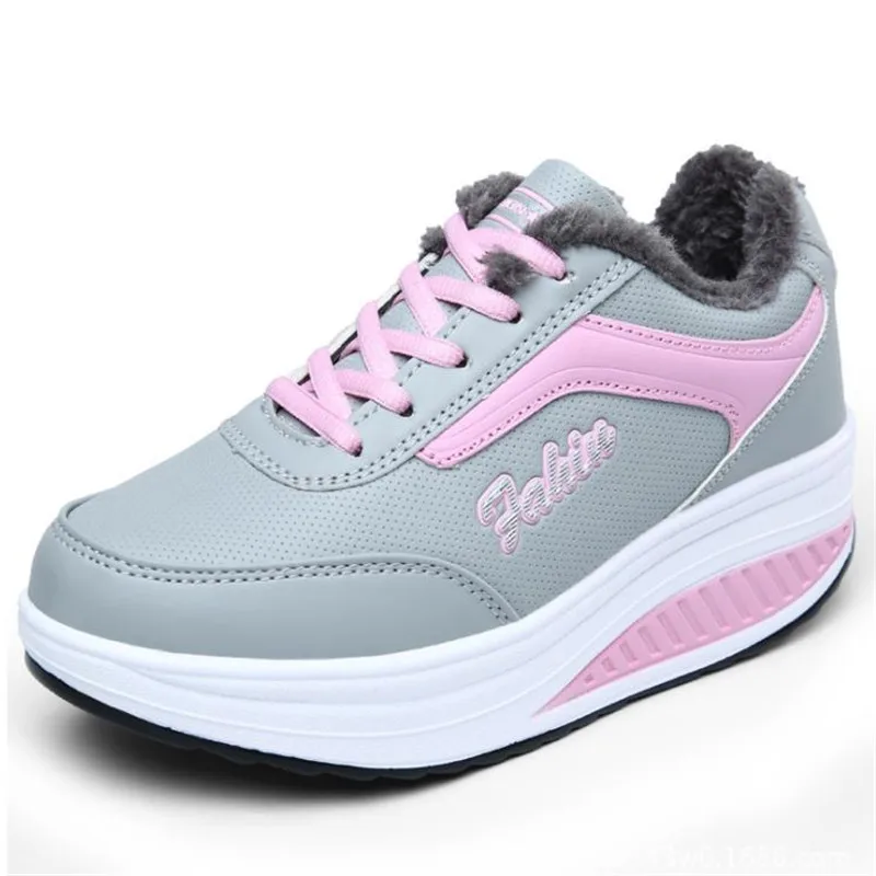 

2018 Winter Women cotton-padded Shoes Snow boots Women Causal Shoes Women ankle boots Fashion Sneakers running shoes S-73