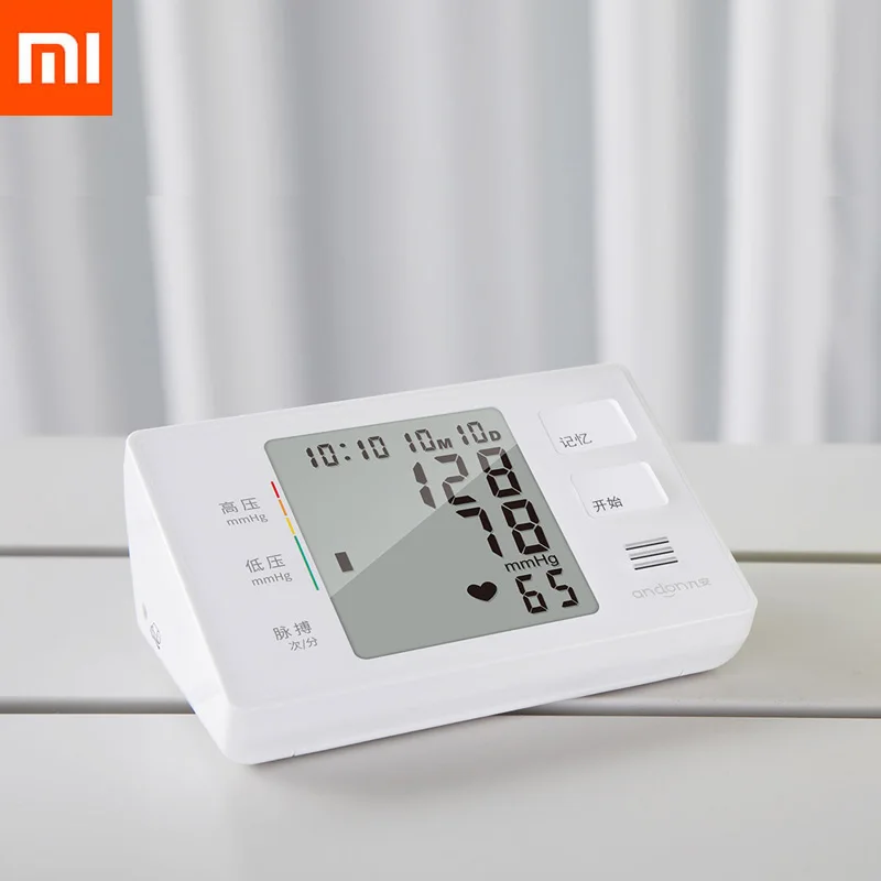 

Original xiaomi mijia electronic sphygmomanometer smart arm multi-algorithm voice broadcast heart rate detection one-button test