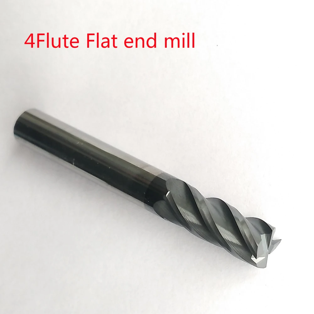 

10mm,12mm length 75-150mm 4 Flutes solid carbide Flat end mills Spiral Bit lengthen Milling cutter Tools Carbide CNC Endmill