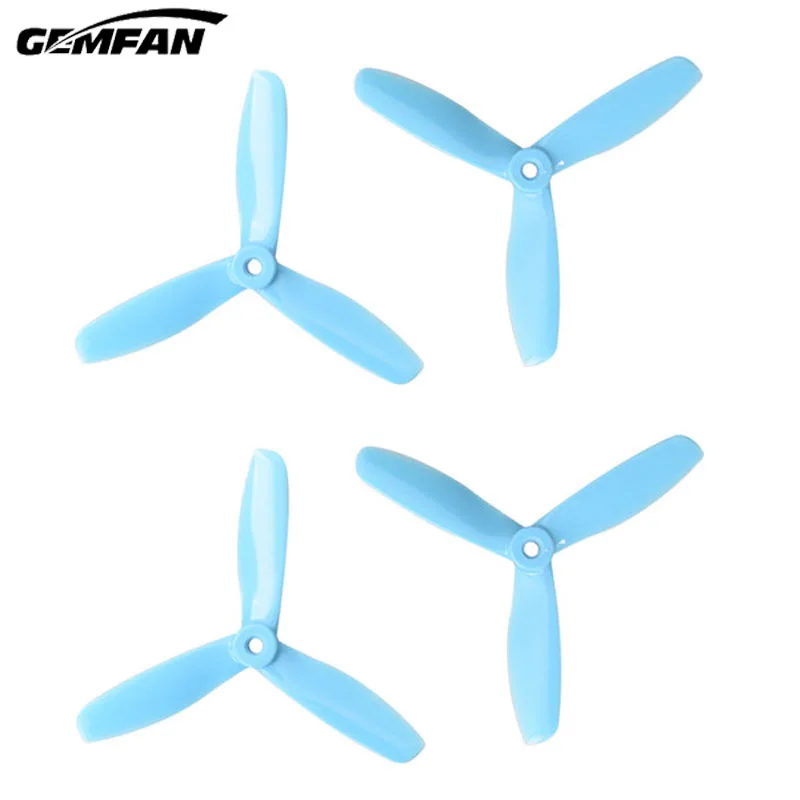 

4PCS Gemfan M5045BN Master Tri-Blade 5045 5x4.5 Inch Bullnose 3 Blades CW CCW Propeller For RC Quadcopter Motor Replace Part