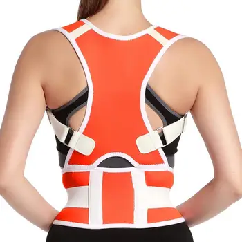 Back Posture Corrector Shoulder Lumbar Brace Spine Support Belt Adjustable Adult Corset Posture Correction Belt