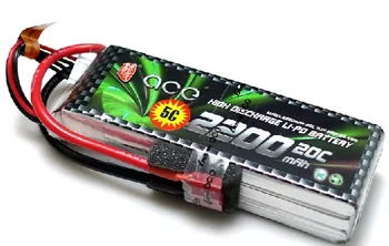 

ACE Lipo battery 11.1V 2200mAh 20C 3S High Discharge Gens Battery for 450 RC Helicopter -US Shipping