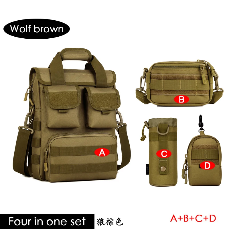 Hot Sale Sports Single Shoulder Military Camping Hiking Tactical Bag Handbag Outdoor Men Waterproof Army Molle Hunting Backpack