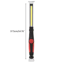 Светодиодный свет Портативный складной Перезаряжаемые проверить Фонарик лампы магнитное основание