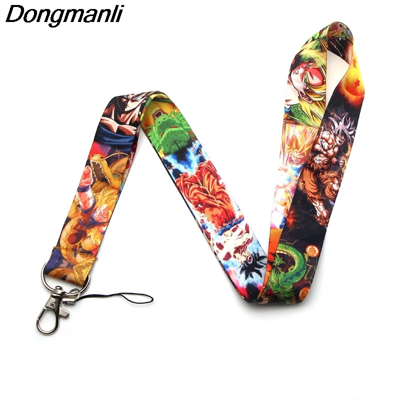 P2822 Dongmanli DRAGON BALL Z бейдж со шнурком ID Lanyards/веревка для мобильного телефона/Key нашейные ремешки брелок для ключей