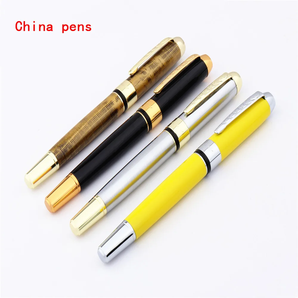 

Beautiful fashion Luxury quality full copper metal Jinhao 250 signature Business School office Fountain Pen New