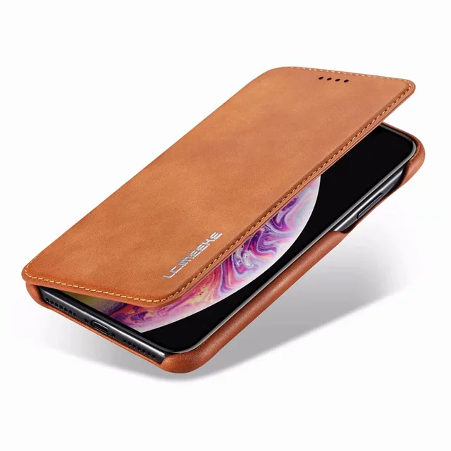 Flip Case For iphone 11 Pro Max x xs max xr 6 6s 7 8 plus Capa Funda Etui Luxury Leather Phone coque Cover accessories shell bag 2