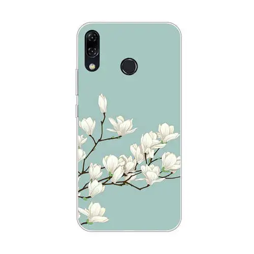 GG16 Чехол для Asus Zenfone 5 ZE620KL, силиконовая Мягкая задняя крышка из ТПУ с цветочным рисунком для Asus Zenfone 5Z ZS620KL, чехлы для телефонов - Цвет: GG16