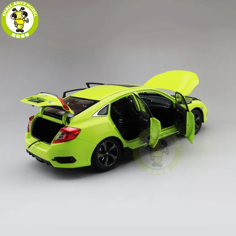 1/18 CIV IC 10 поколения 2019 литая металлическая Модель автомобиля игрушки для детей