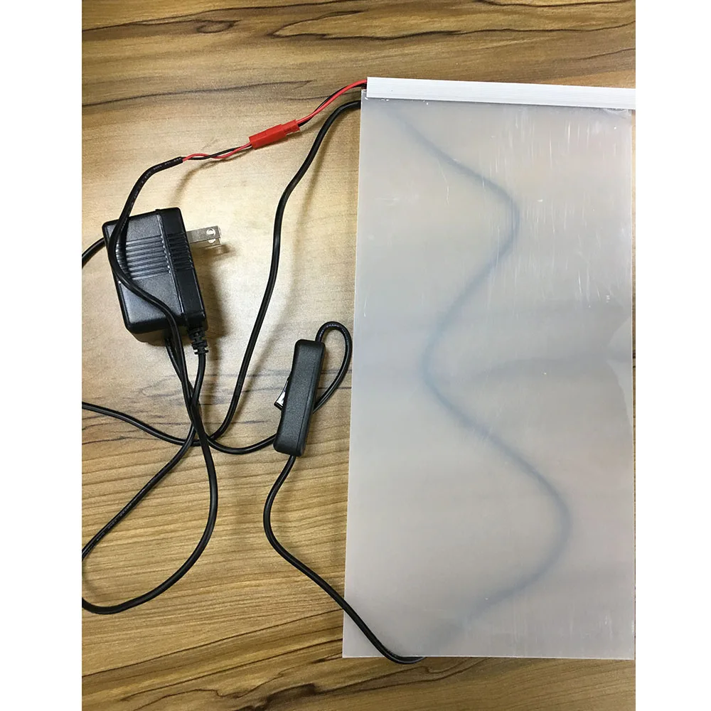 Белая смарт пленка PDLC 6 &quotX 12&quot E переключаемое стекло тонировка электрохромный