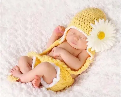 Детская шапка, аксессуары для фотографий новорожденного для маленьких девочек милые наряды для новорожденных милый кардиган Крючковой вязки на костюм, реквизит для фото фон для фотосъемки - Цвет: style 20
