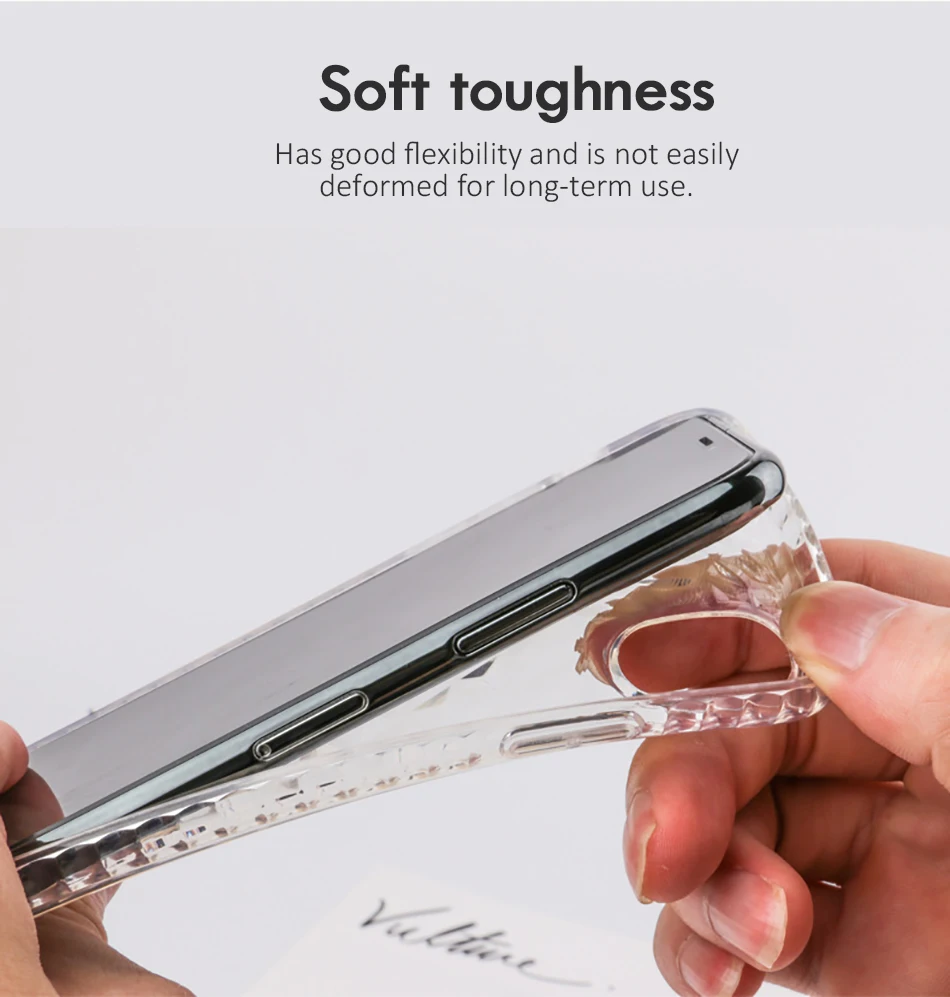 !ACCEZZ Luxury Soft 3D Phone Cases For iPhone X 10 8 7 Plus TPU Anti-Shock Back Transparent Mobile Full Protection Cover Shell (9)