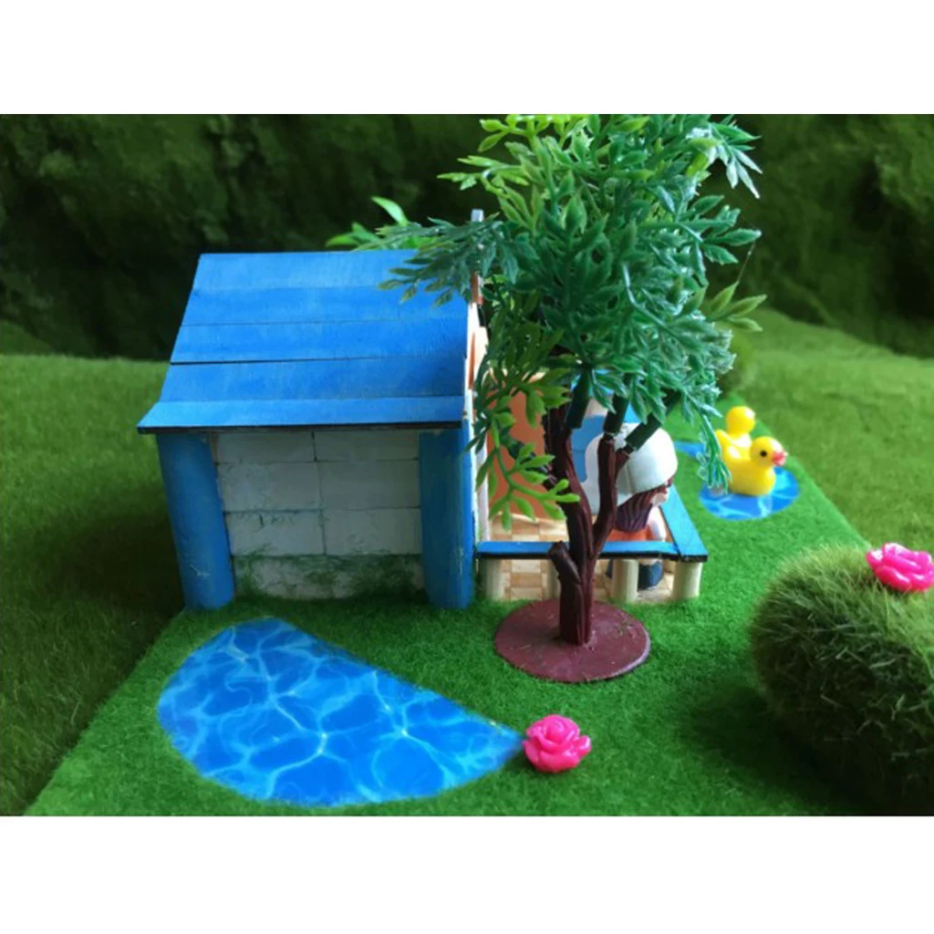 Handcrafts Miniature Project DIY Dolls House & Garden Building Model Toy Kids Play Fun & Early Learning Birthday Gift