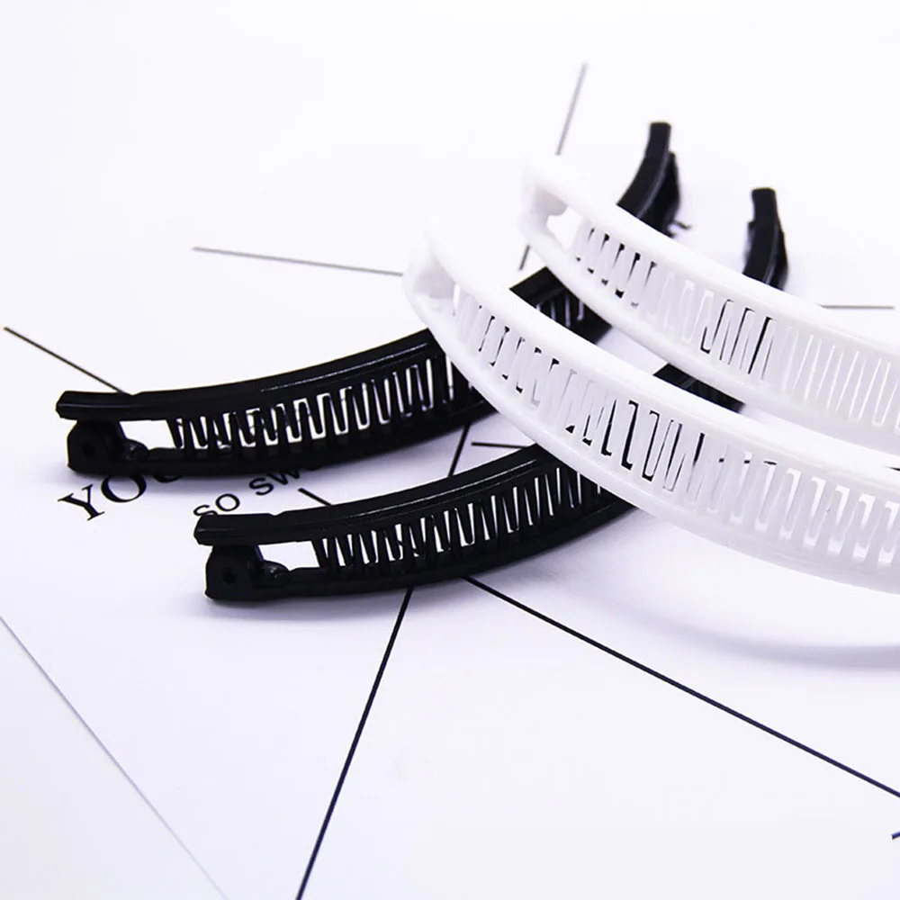 New Hair Claws Clip Fish Shape Banana Barrettes Black Brown Hairpins Hair Accessories For Women Hair Clip Clamp New Hair Claws Clip Fish Shape Banana Barrettes Black Brown Hairpins Hair Accessories For Women Hair Clip Clamp