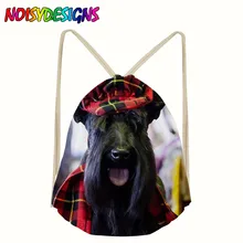 Сумка на шнурке с изображением собак, винтажный школьный рюкзак для студентов, модные рюкзаки унисекс, 3D сумки с изображениями животных, рюкзак kordelzug