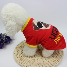 Несколько размеров, маленькие футболки с собаками, жилет для животных, рубашка для домашних животных, весенне-летняя одежда для собак, стильная одежда для домашних животных на праздники