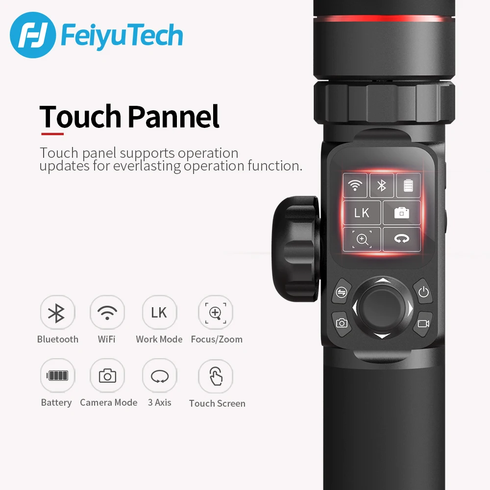 FeiyuTech Feiyu AK4000 ручной DSLR карданный Стабилизатор камеры для Canon 5D Mark III Panasonic GH5 Nikon